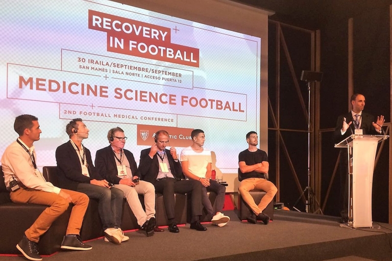 El Dr. Pérez de Ayala presente en la jornada [Medicine, Science and Football] que organizan los SSMM del Athletic Club de Bilbao