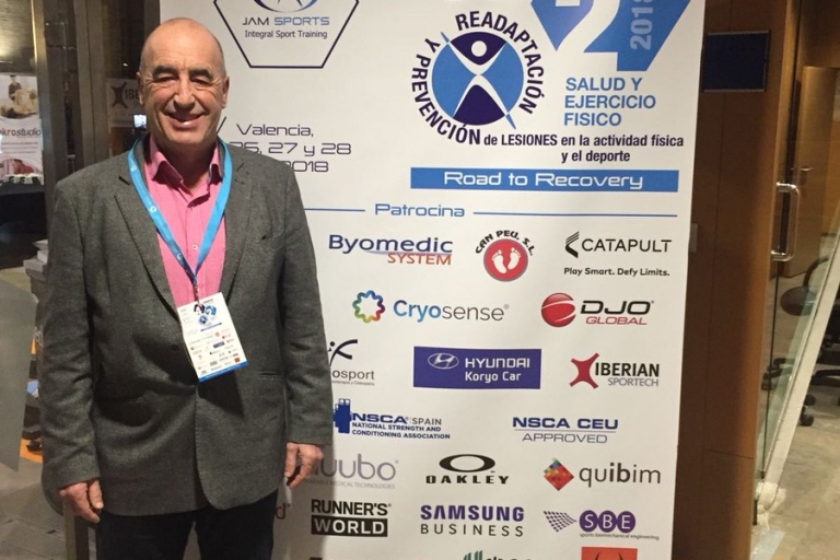 El Dr. Pérez de Ayala asiste al IV Congreso Internacional de Readaptación y Prevención de Lesiones en actividad física y el deporte.